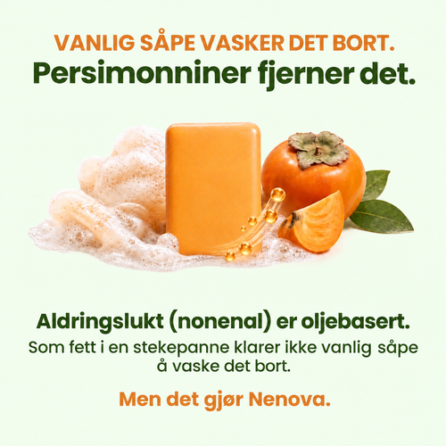 Nenova™ Deodoriserende persimon-såpe